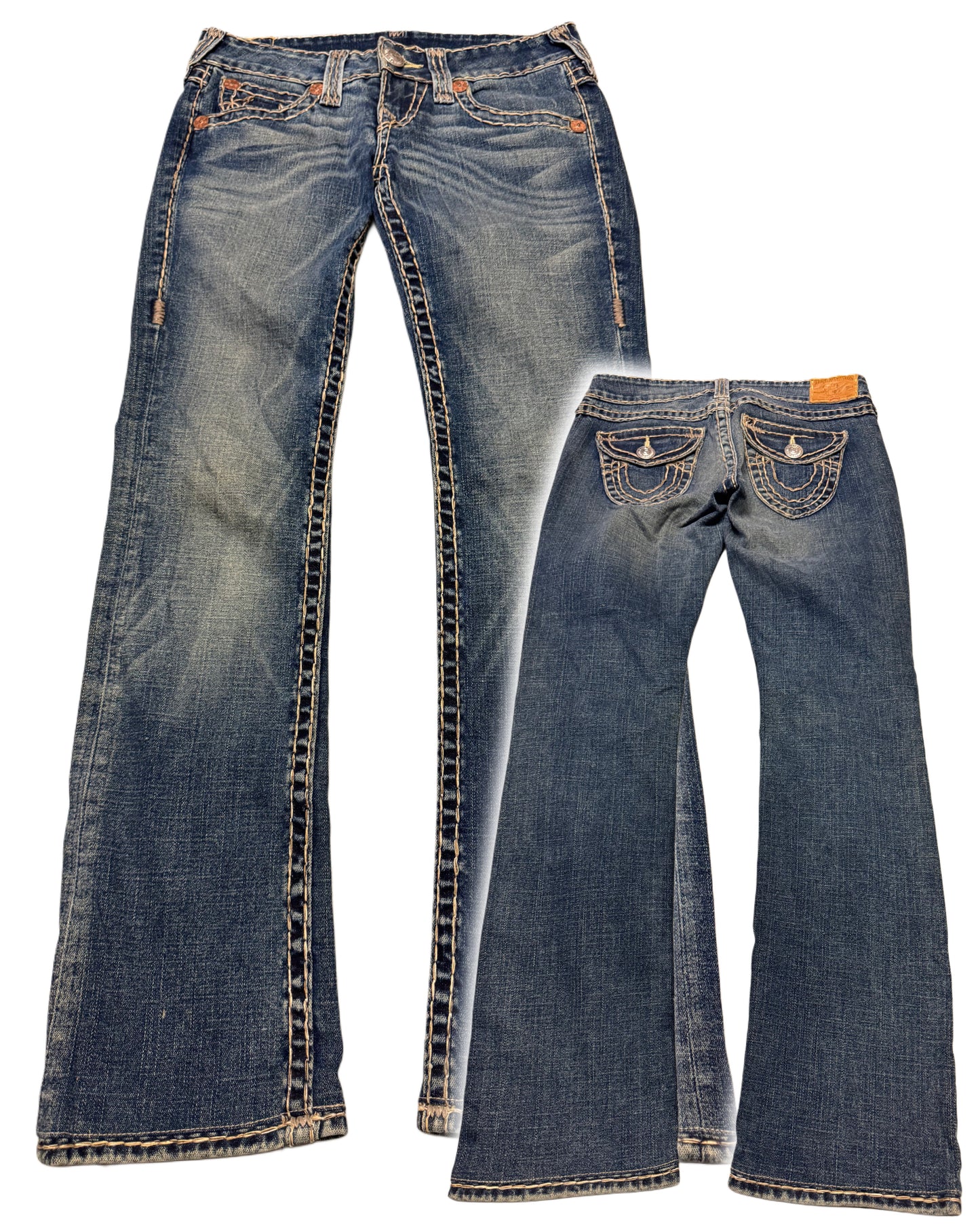 2000's True Religion Low Waist Jeans Women's (Size 27)