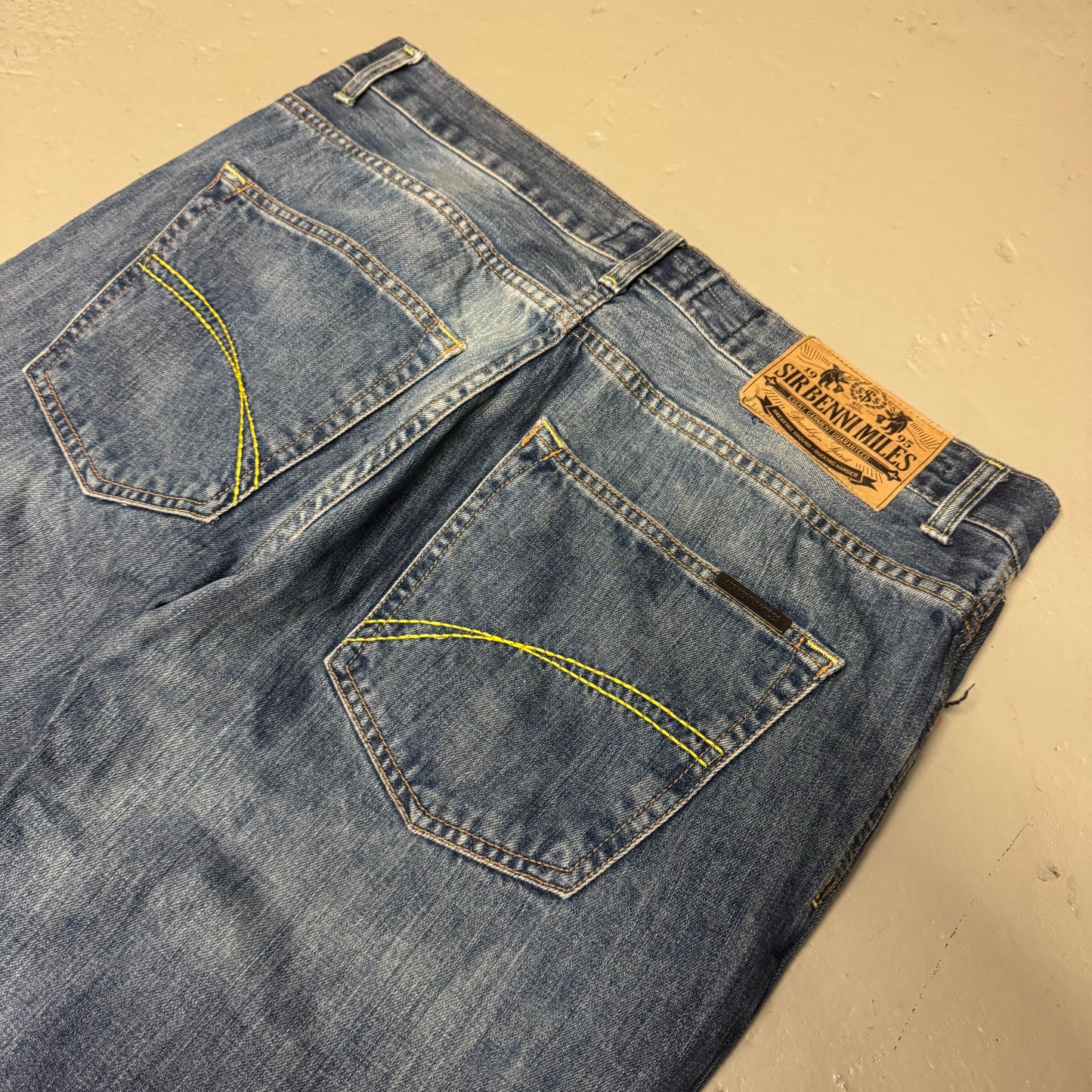 00‘s Sir Benni Miles Baggy/Regular Jeans 36x32