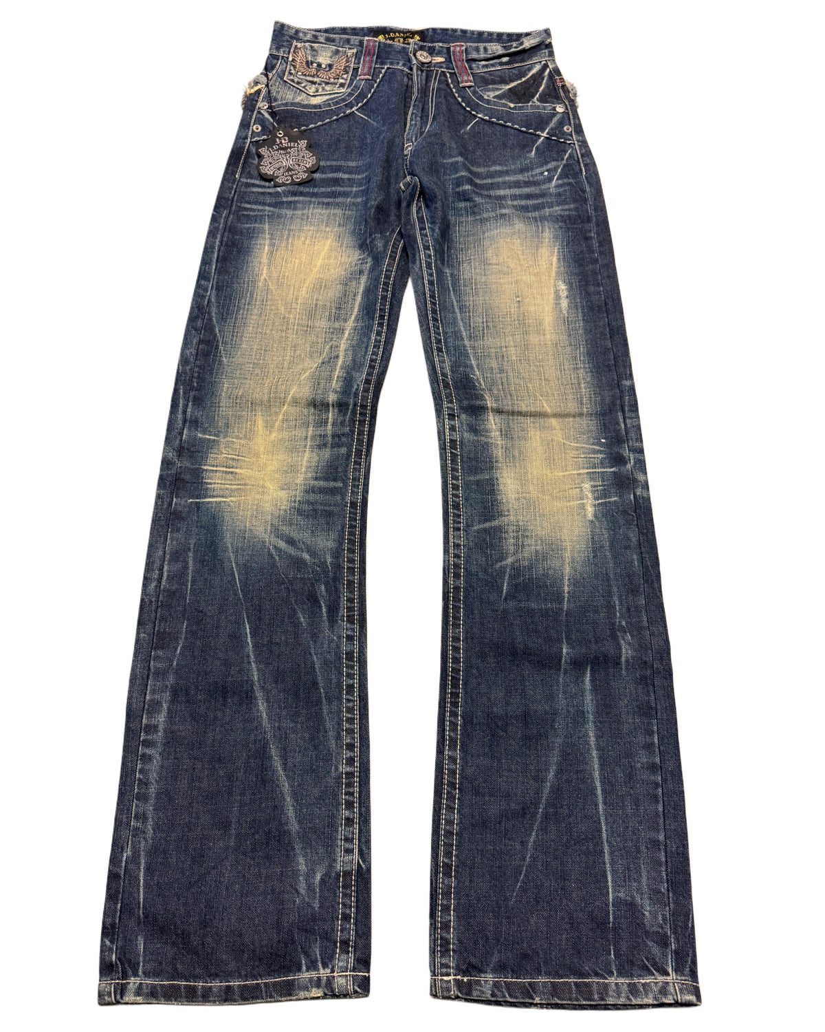 2000's J.Daniel Deadstock Archive Baggy/Straight Jeans *very rare 28x32