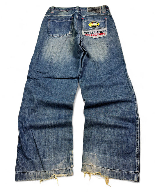 2000's Fubu Hip Hop Baggy Jeans *rare 32x32 (M)
