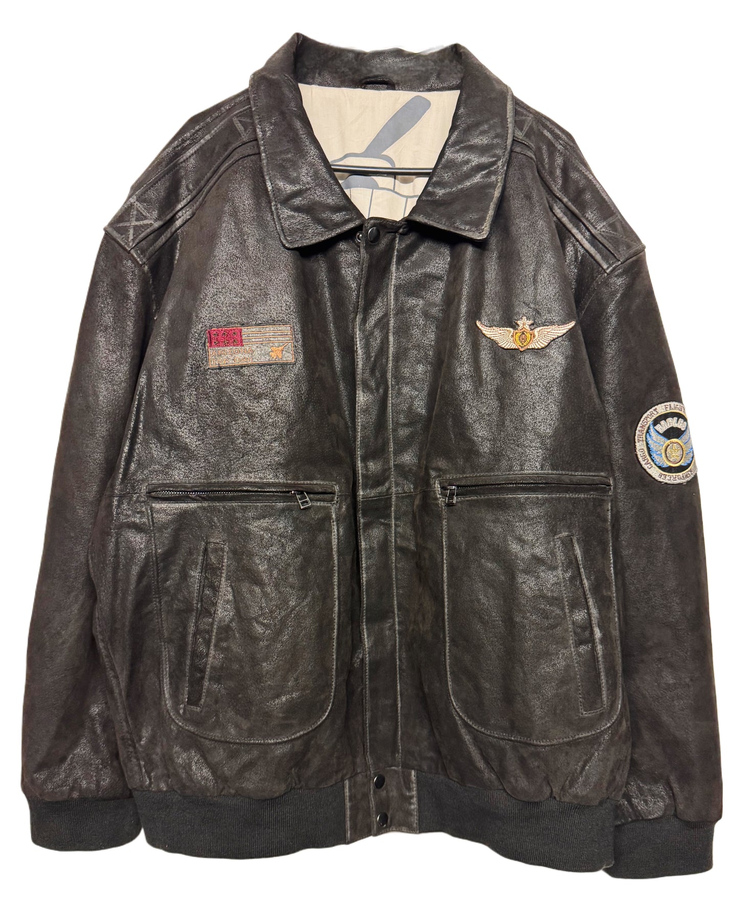 Y2K Arizona Top Gun Leatherjacket (XL)