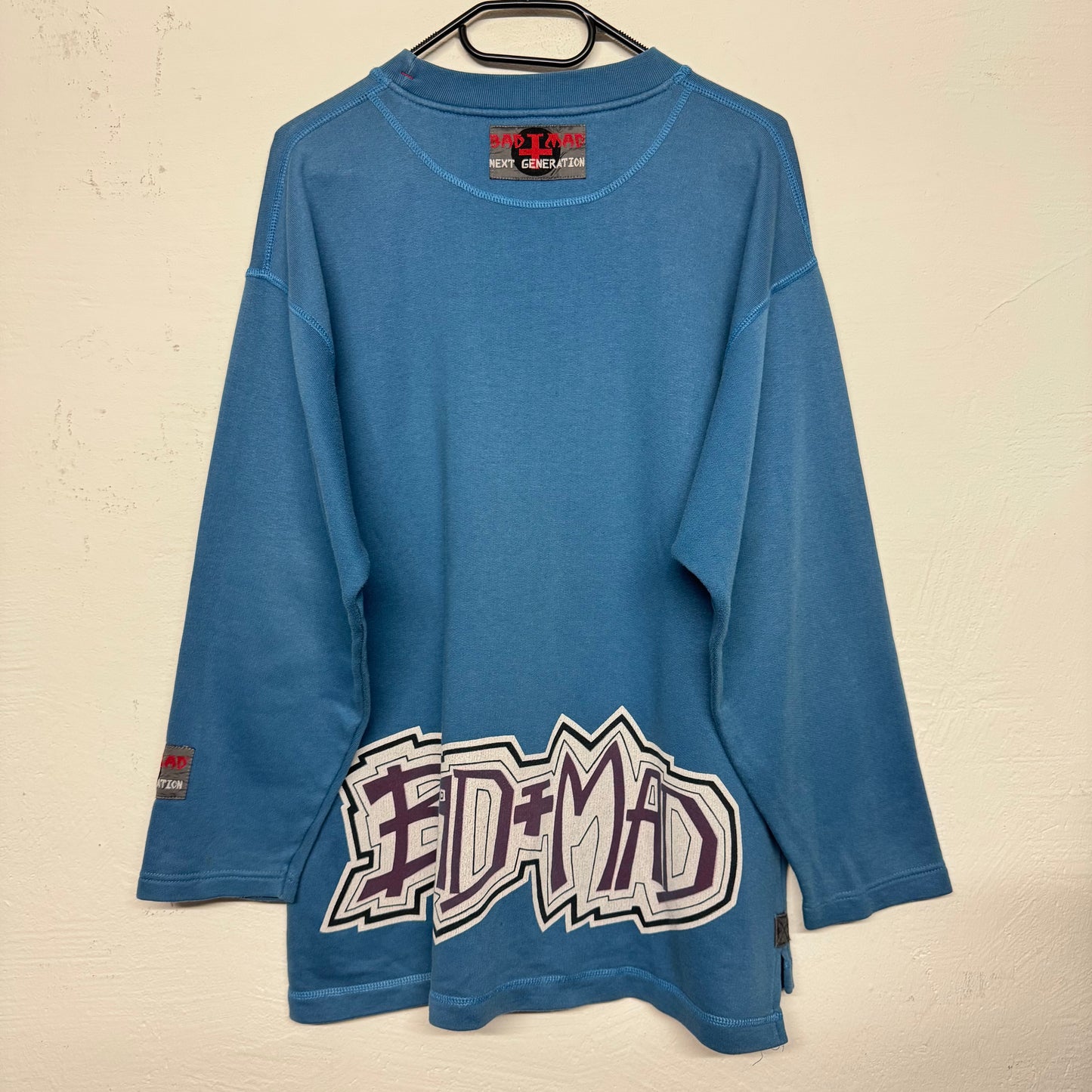 2000‘s Bad+Mad Hip Hop Sweater Y2K/Vintage *sehr selten (XS)