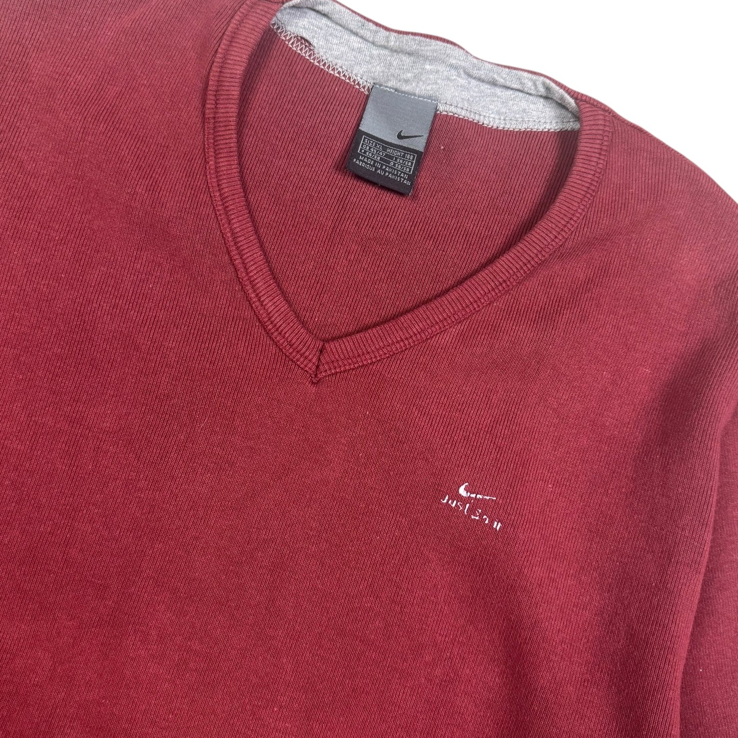 2000‘s Nike V-Neck Sweater Heavy Cotton (L)