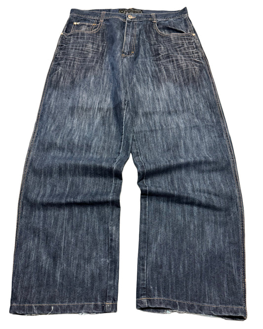 2000‘s Southpole Hip Hop Baggy Jeans *rare 36x30
