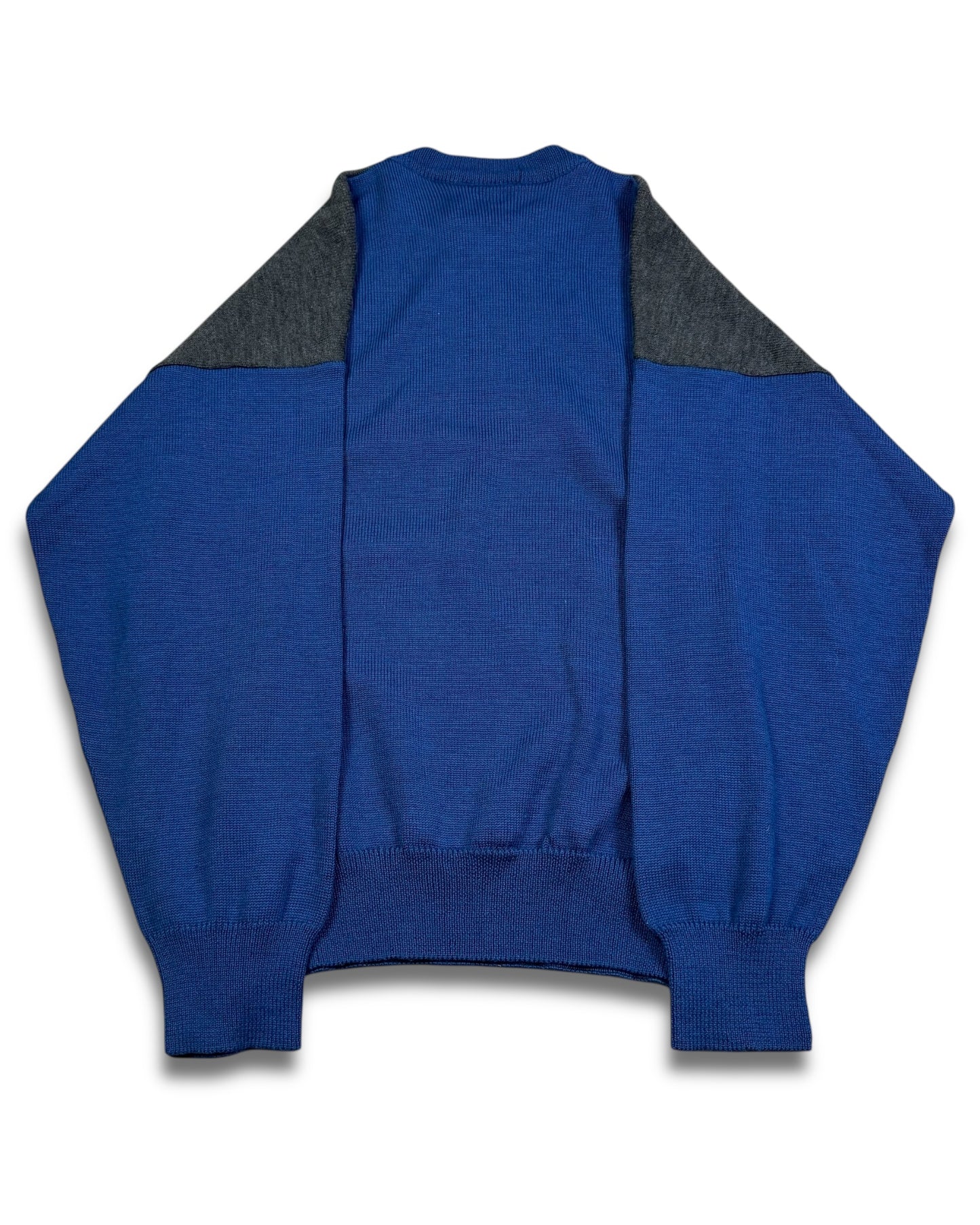 1990‘s Iceberg James Dean Hollywood 100% Wool Knit Sweater made in Italy *extremely rare (XL)