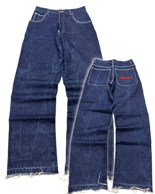 2000‘s Venom Hip Hop Baggy Jeans Heavy Denim *selten 30x34