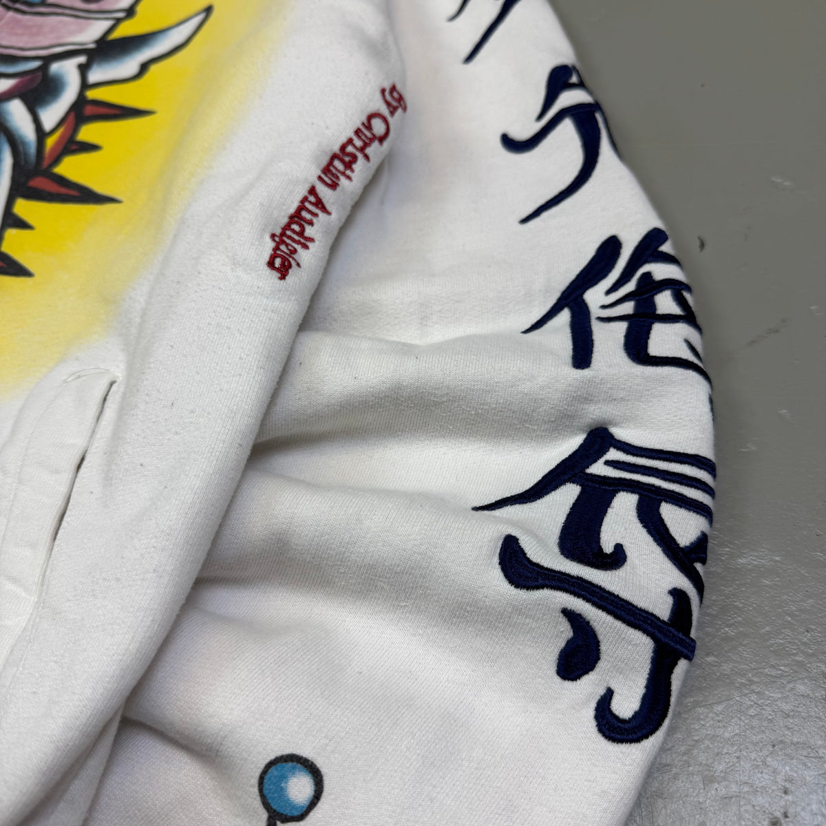 2000‘s Ed Hardy Bull Dog Zip Hoodie *very rare (M)