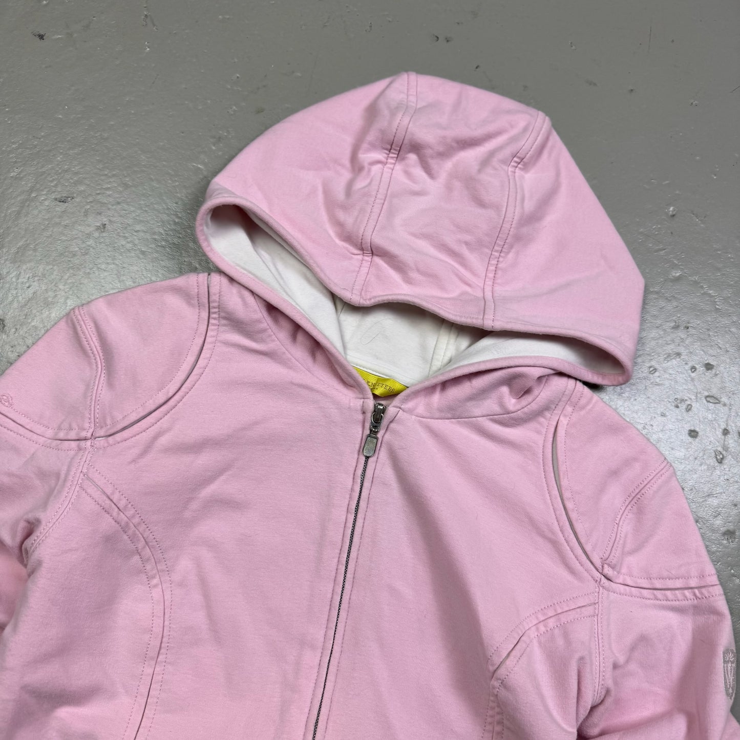 2000‘s Witty Knitters Embroidered Zip Hoodie Women‘s (M)