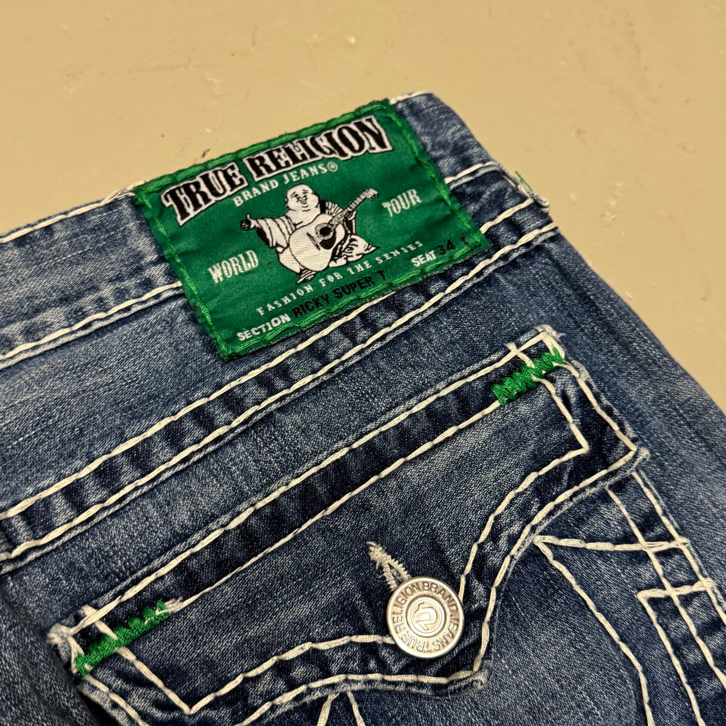 2000‘s True Religion Baggy Jeans *selten 40x30