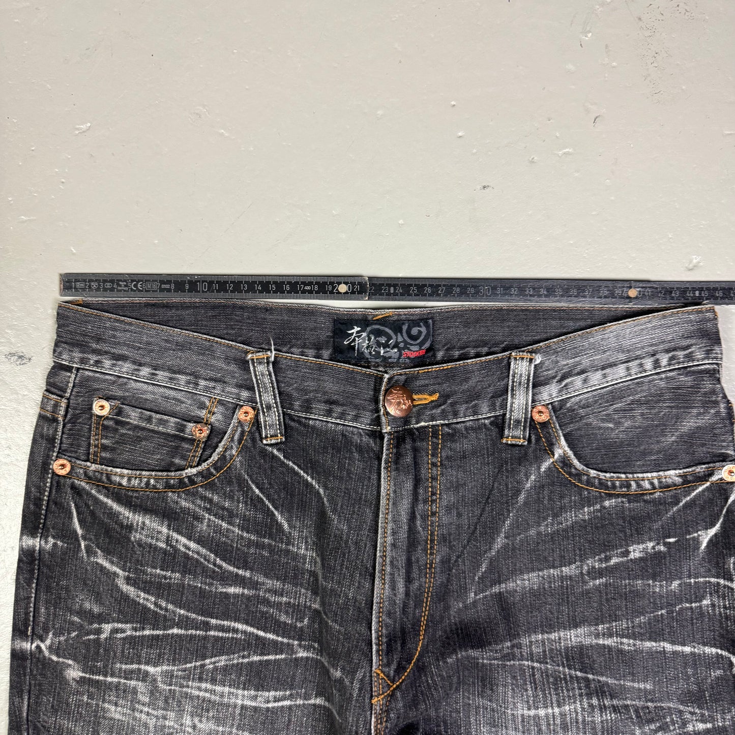 2000‘s Stockton Japanese Baggy/Straight Jeans *rare 36x32