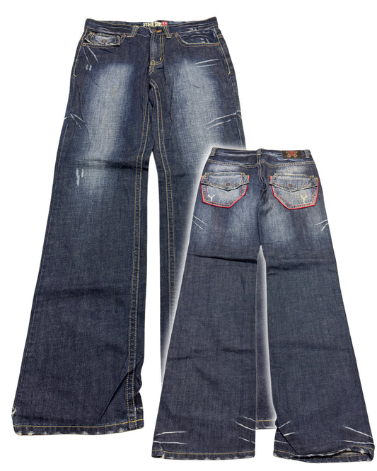 2000‘s Stockton Japanese Archive Baggy/Straight Jeans *very rare 30x32