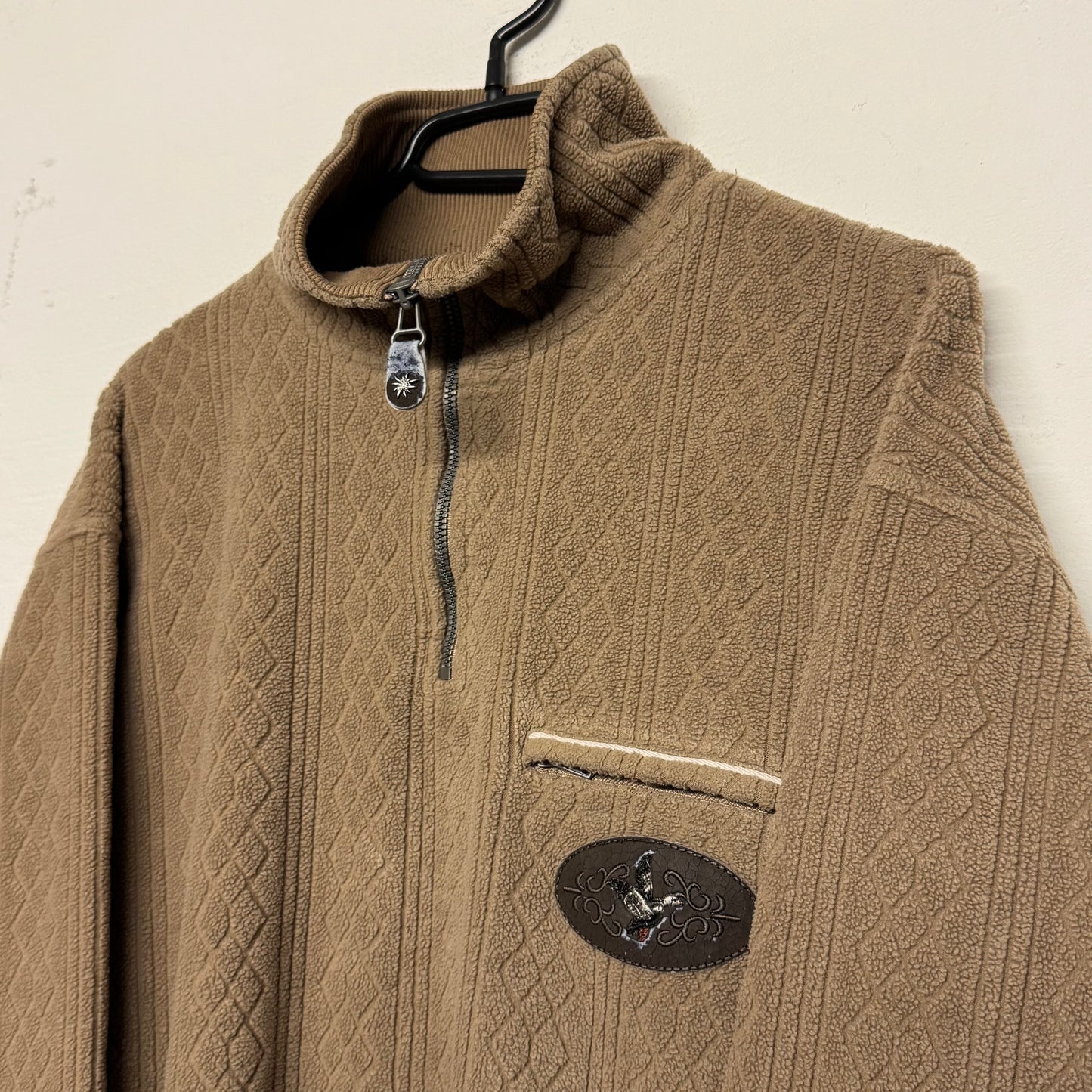 90‘s Landhaus Vintage Fleece Sweater *selten (M)