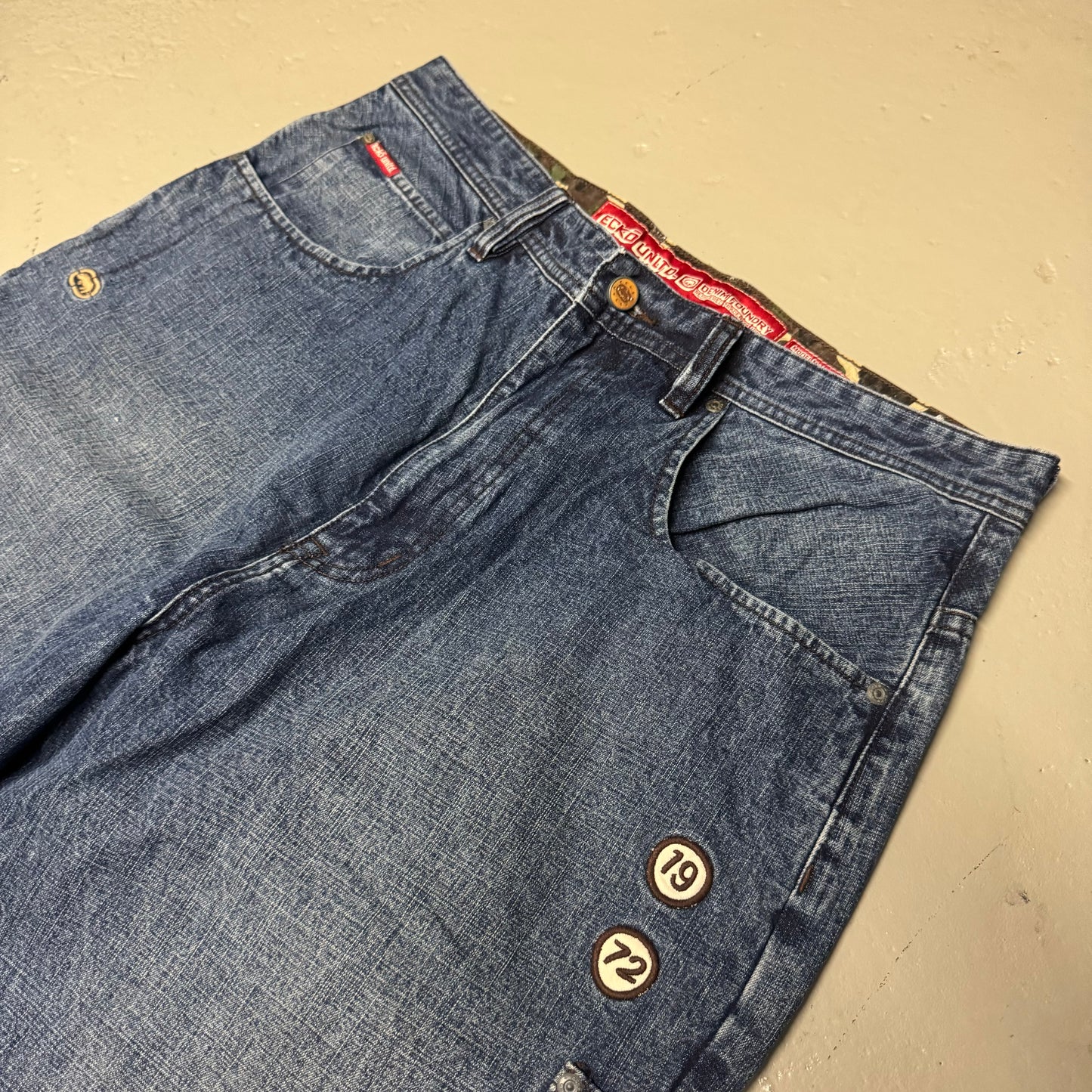 00‘s ECKŌ Unltd. Baggy Jeans Y2K/Vintage *sehr selten 34x34