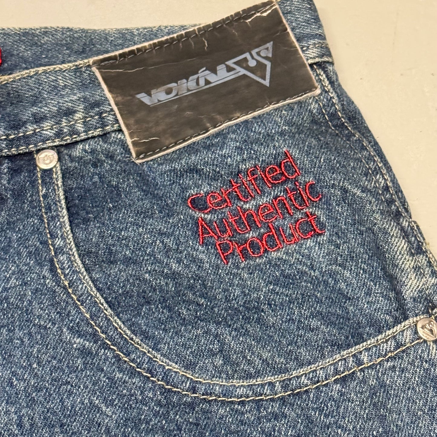 90‘s Vokal Baggy Hip Hop Jeans *sehr selten 34x32