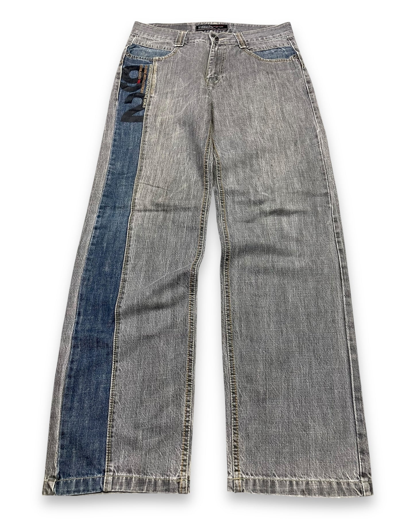 2000‘s Fubu Collection Hip Hop Baggy Jeans *rare 31x32