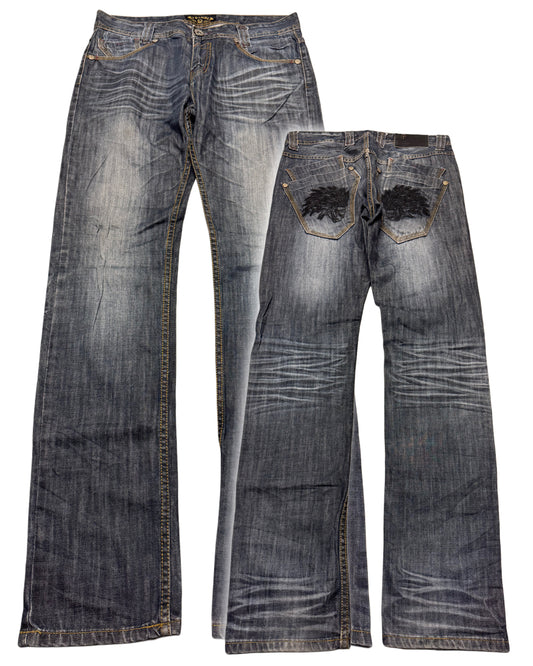 2000‘s J. Daniel Straight/Slim Y2K Jeans *very rare 32x34