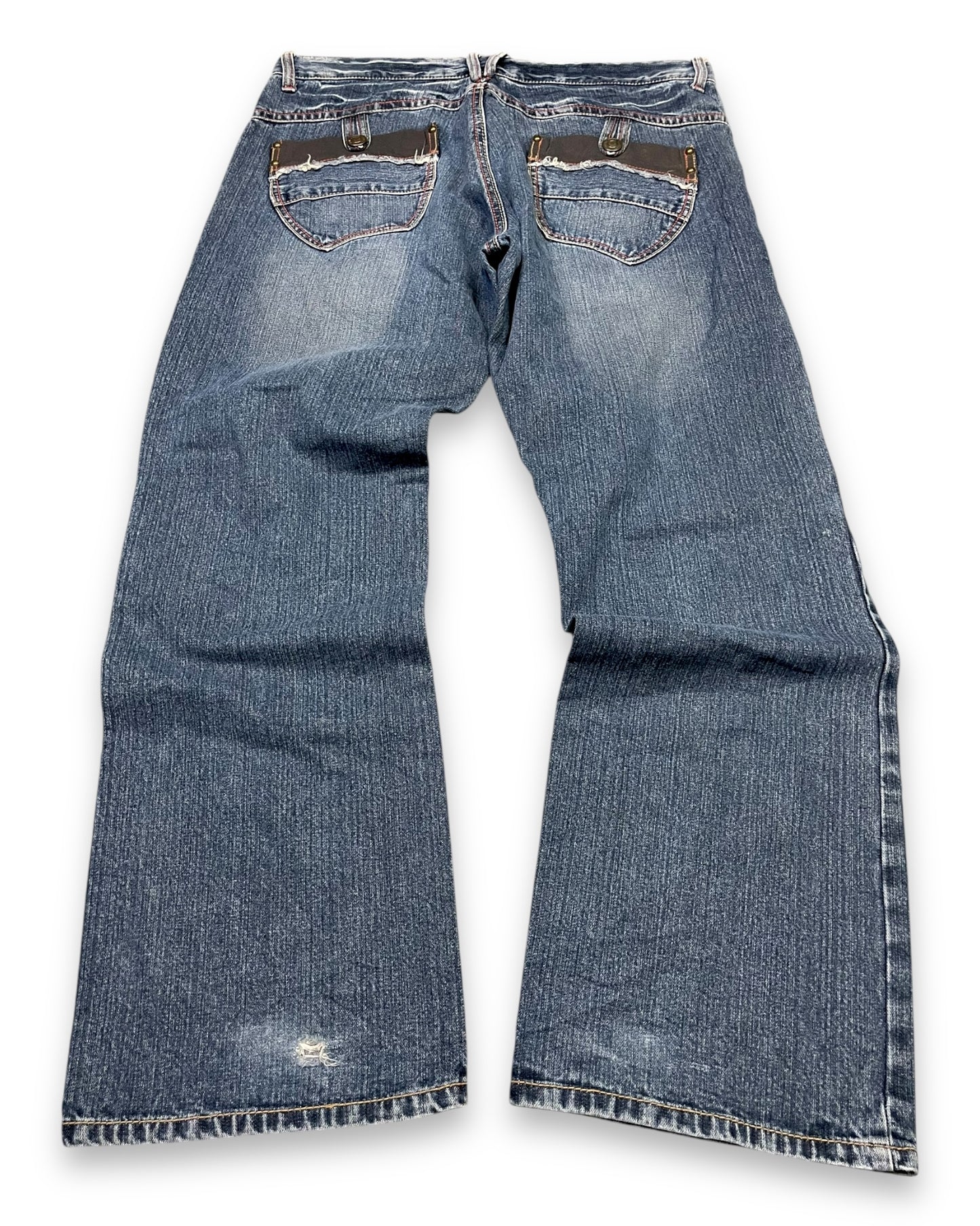 2000‘s Daily Topics Hip Hop Baggy Jeans *rare 34x32