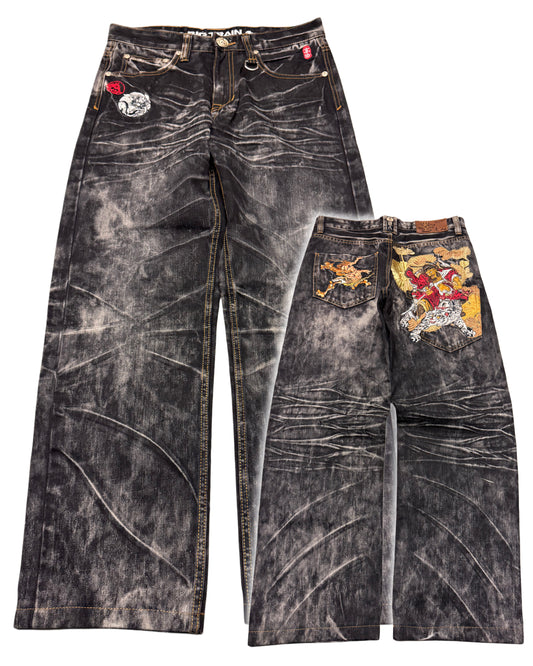 2000‘s Osaka Big Train Japanese Baggy Jeans *very rare 30x30