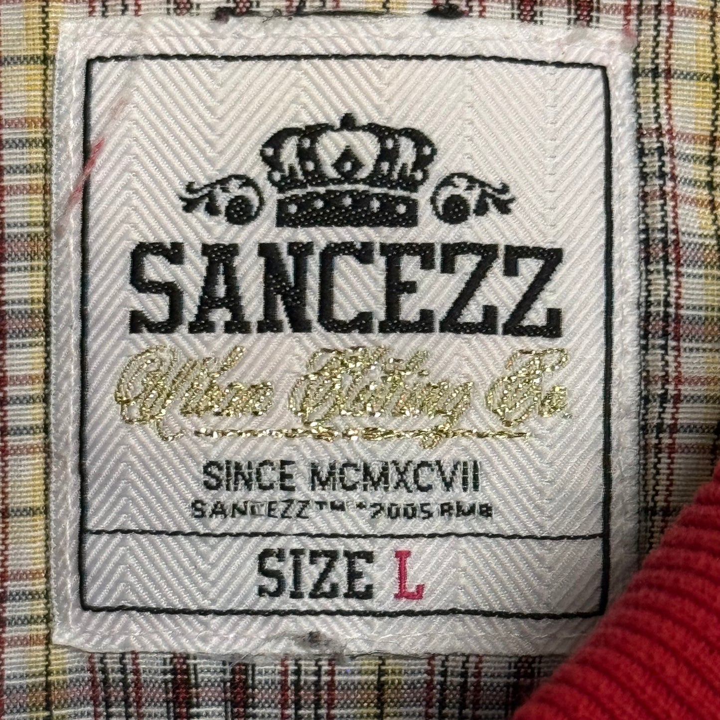 2000‘s Sancezz Hip Hop Sweater Y2K/Vintage *sehr selten (L)