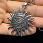 Eclipse Eye Stainless Steel Necklace