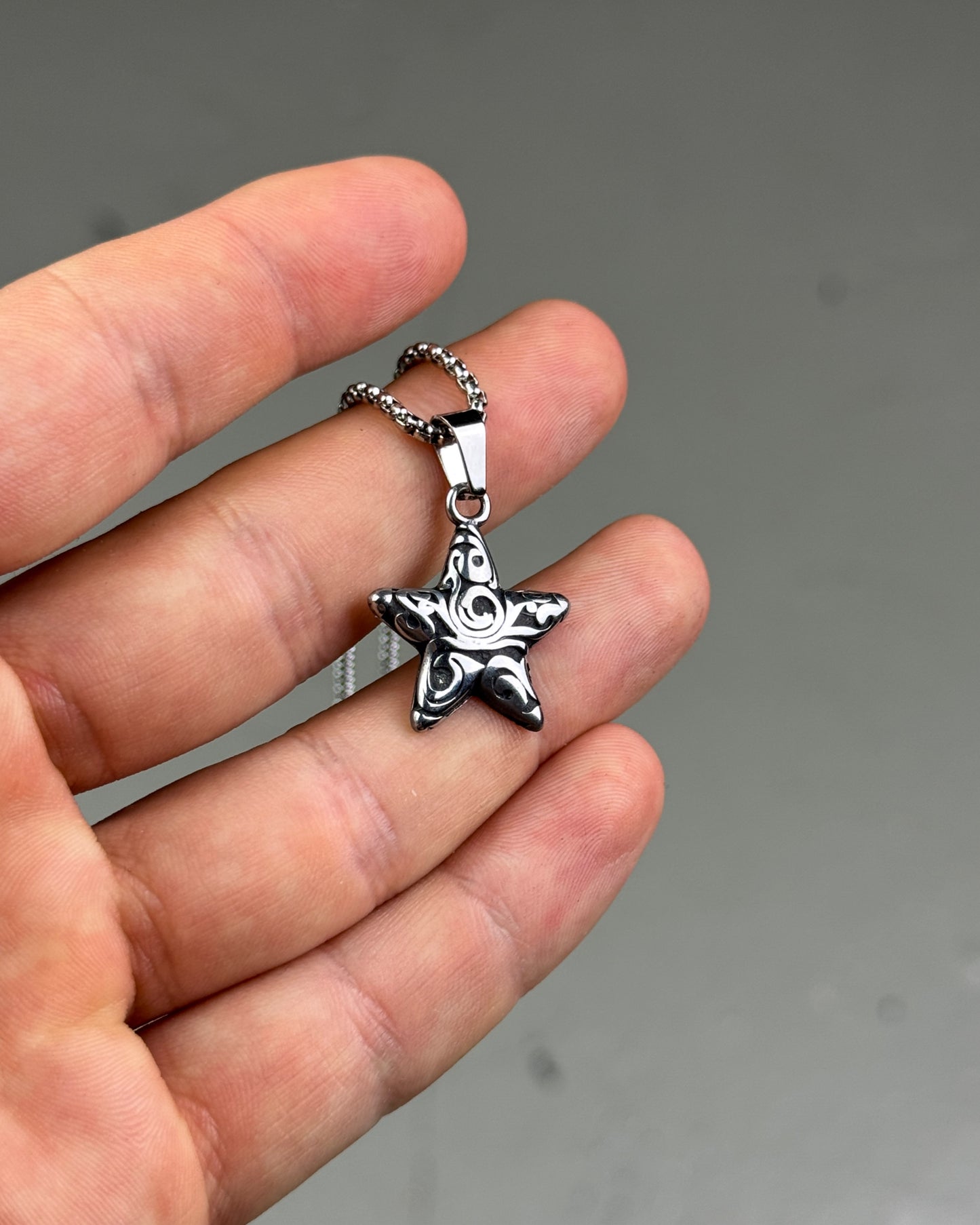 Shadow Star Necklace