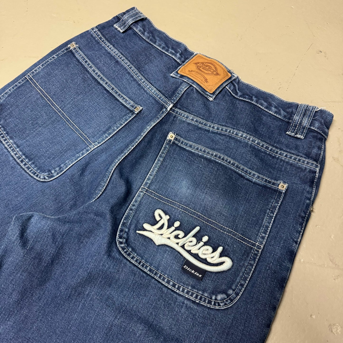 00‘s Dickies Baggy Jeans *selten 34x34