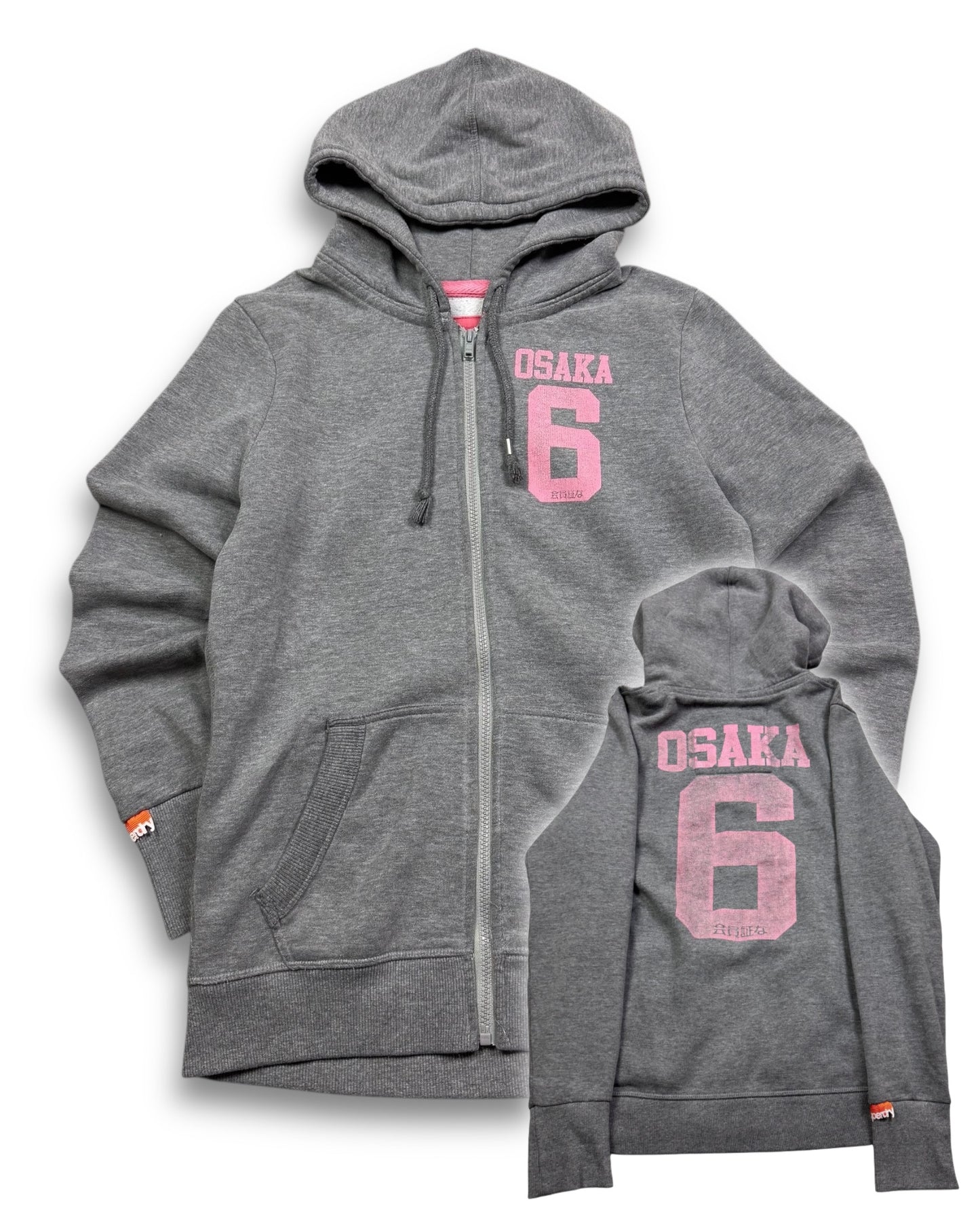 2000‘s Superdry Osaka Japan Zip Hoodie Women‘s (L)