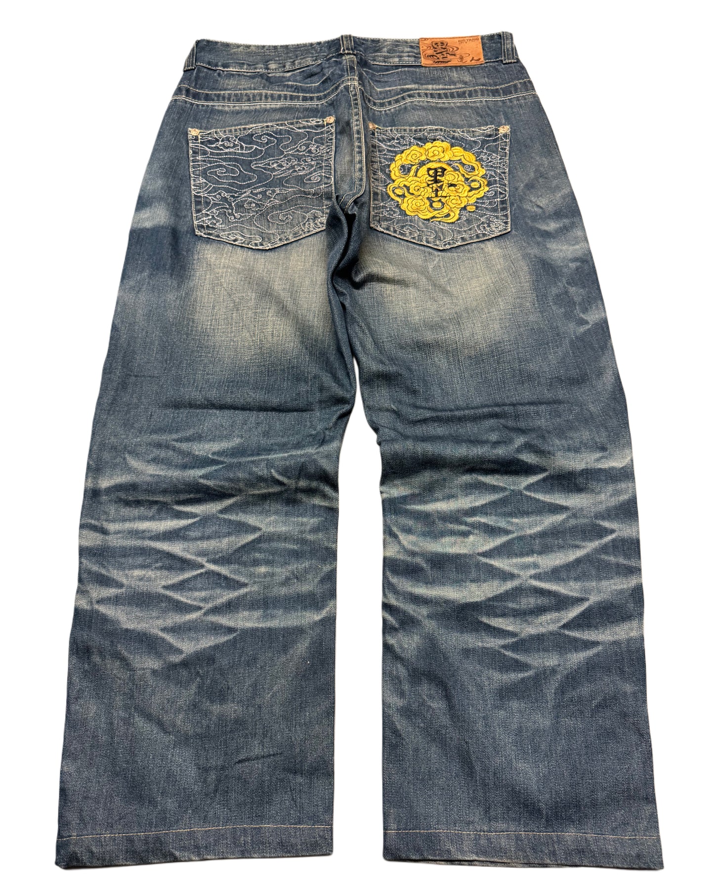 2000‘s Osaka Big Train Japanese Archive Baggy Jeans *very rare 33x30