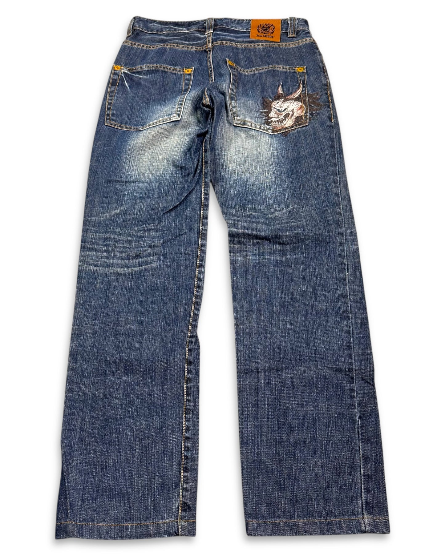 2000’s Big Group Japanese Straight Jeans *rare 30x30