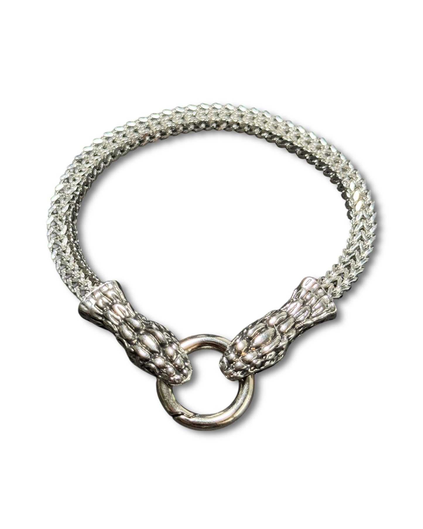 Snake Clasp Stainless Steel Bracelet