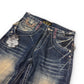 2000's J.Daniel Deadstock Archive Baggy/Straight Jeans *very rare 28x32