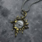 Solar Eye Pendant Necklace