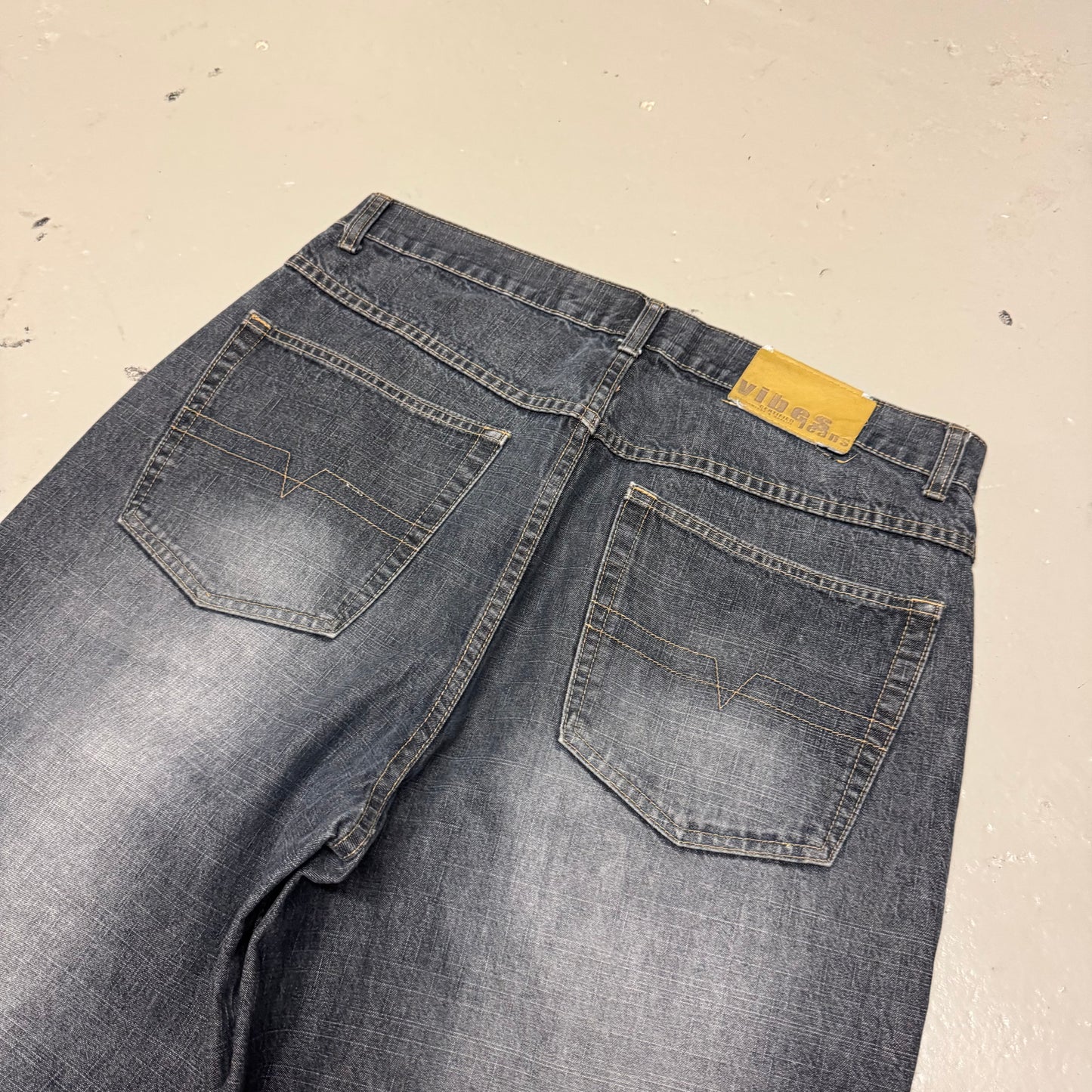 2000‘s vibes Hip Hop Baggy Jeans Vintage/Y2K *rare 34x34