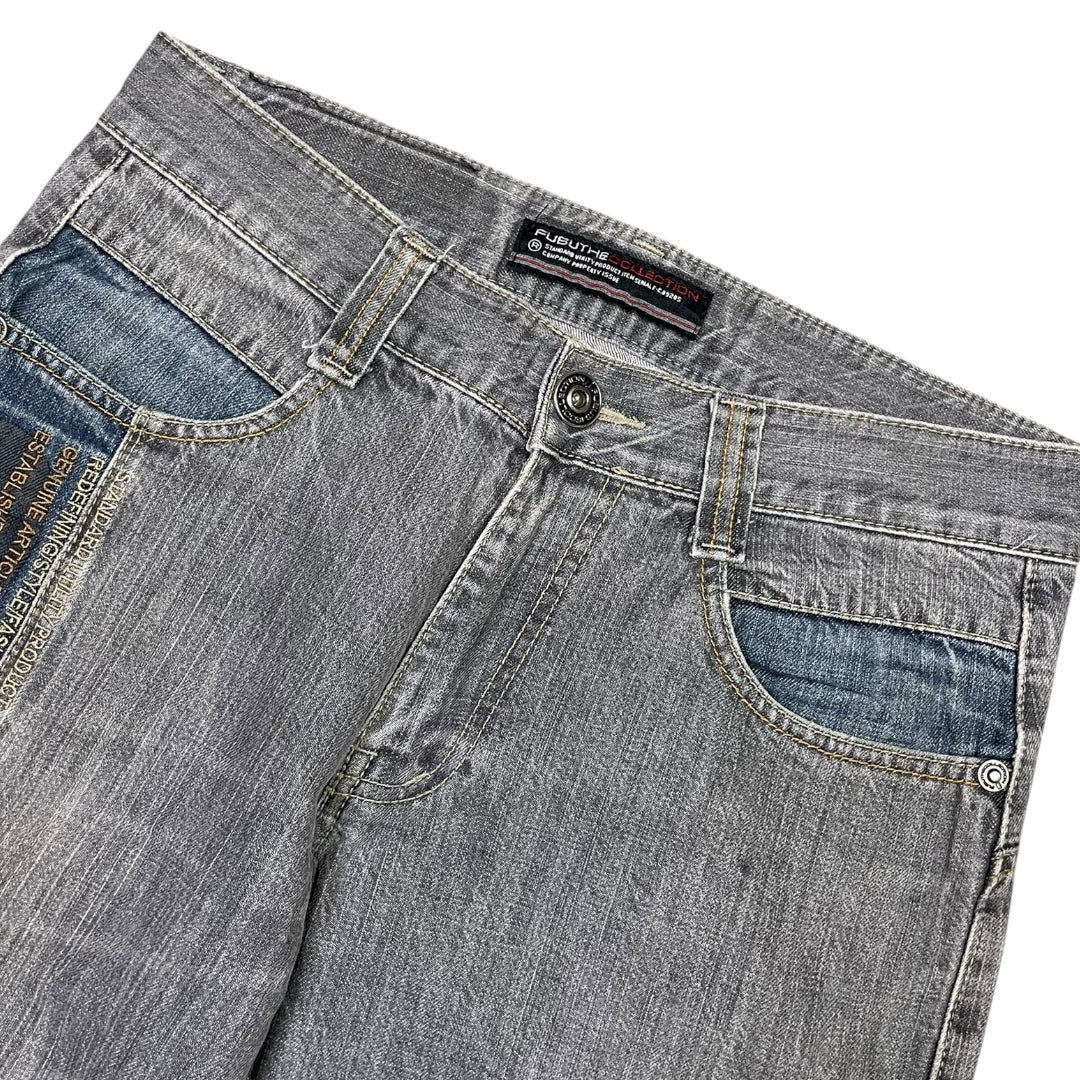 2000‘s Fubu Collection Hip Hop Baggy Jeans *rare 31x32