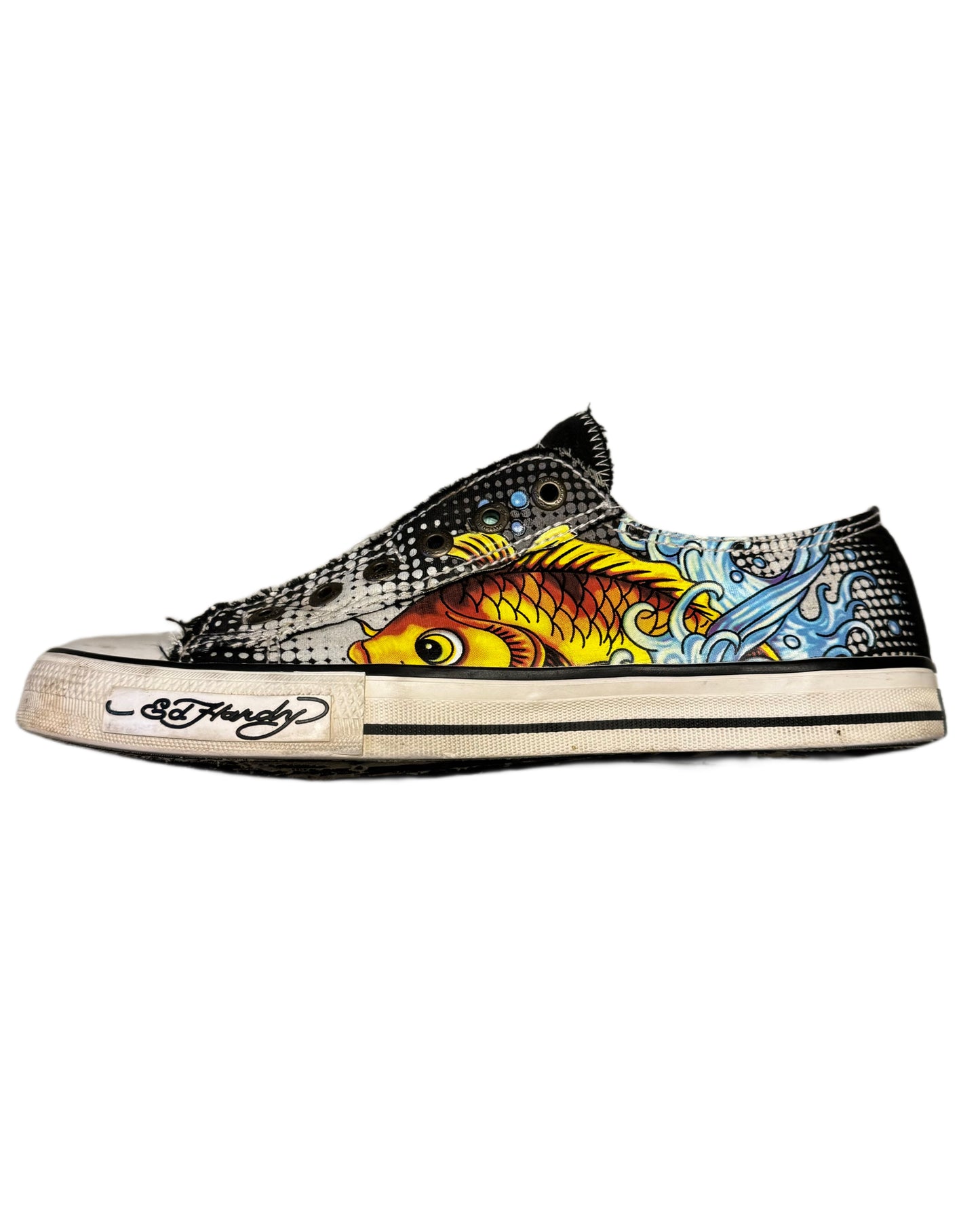 Y2K Ed Hardy Slip On‘s Size 42