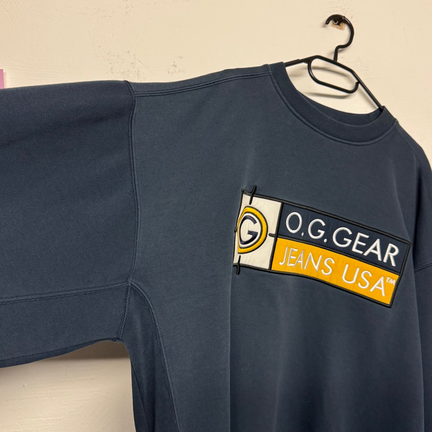 2000‘s O.G. Gear Hip Hop Sweater Y2K/Vintage *sehr selten (XXL)