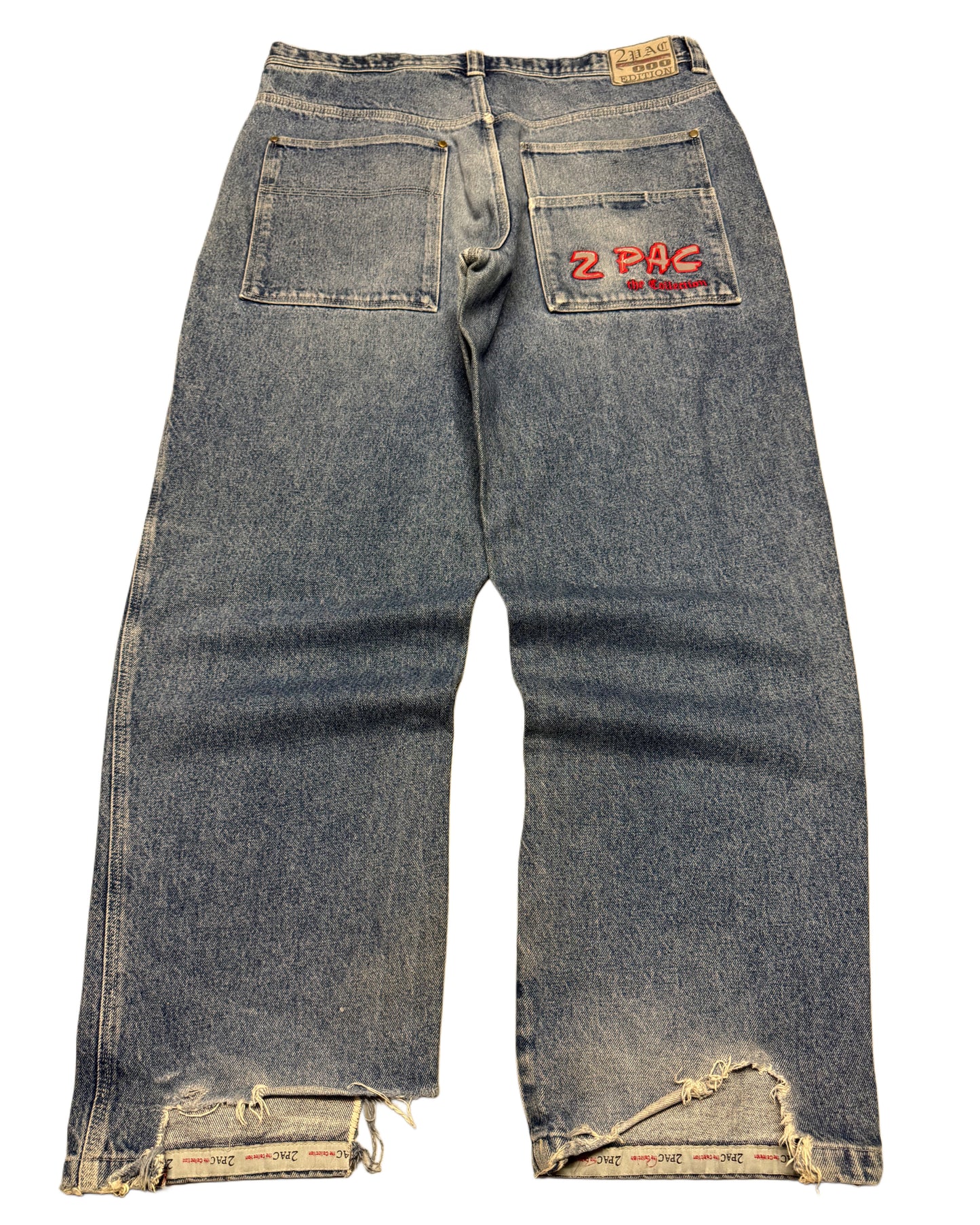 2000‘s 2Pac Collection Hip Hop Baggy Jeans Heavy Denim *sehr selten 40x34