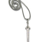 Silver Blade Stainless Steel Necklace