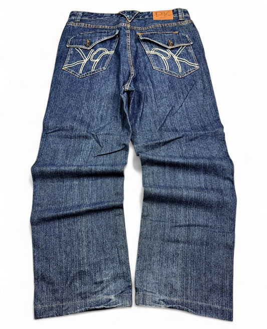 2000's Dk Baggy Jeans *rare 36x32 (XL)