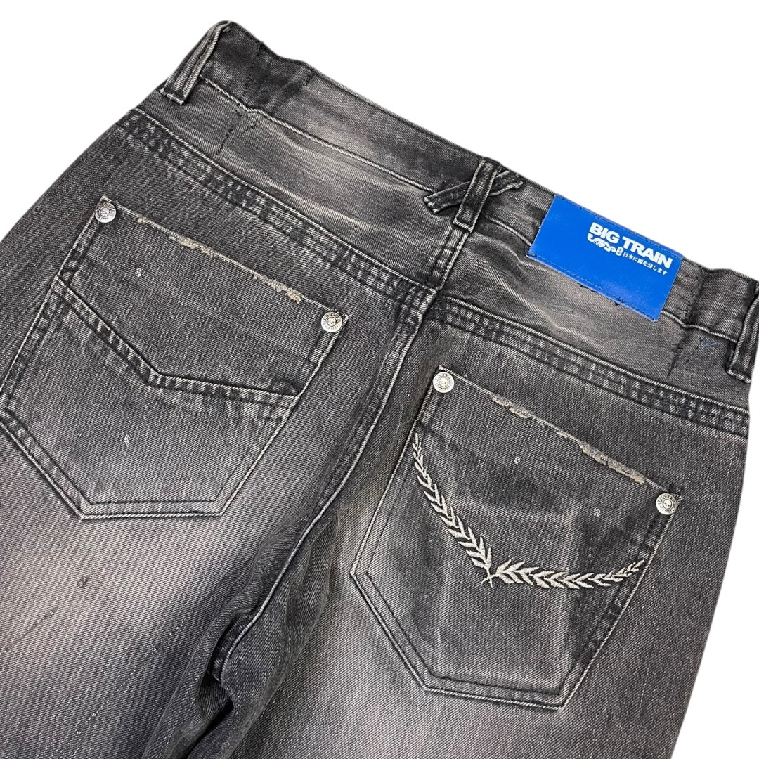 2000‘s Big Train Japanese Baggy/Straight Jeans *rare 30x30