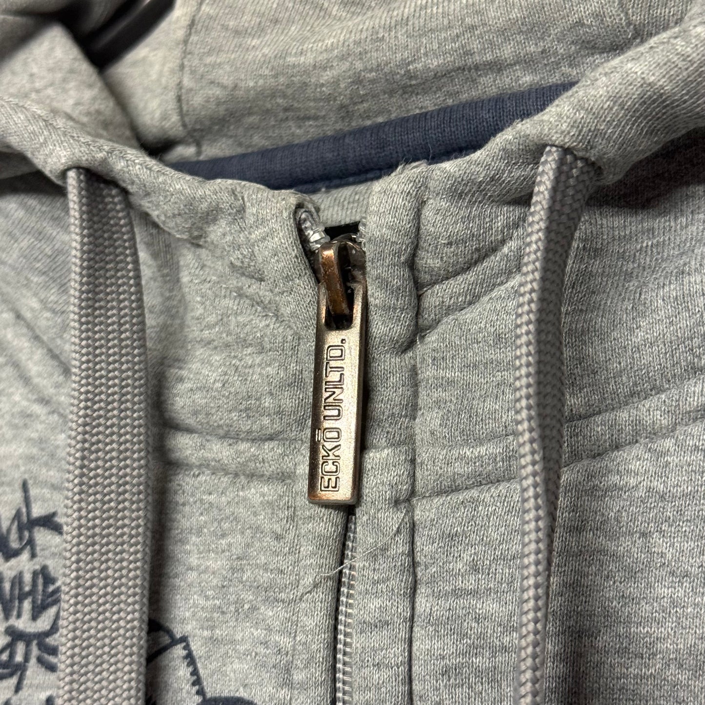 00‘s ECKŌ Unltd. Zip Hoodie Y2K/Vintage *sehr selten (XL)