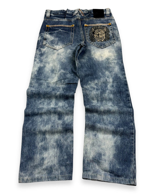 2000’s Big Group Japanese Straight Jeans *rare 29x28