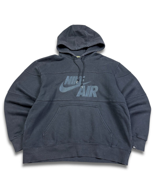 2000‘s Nike Air Embroidered Heavy Cotton Hoodie *rare (L)