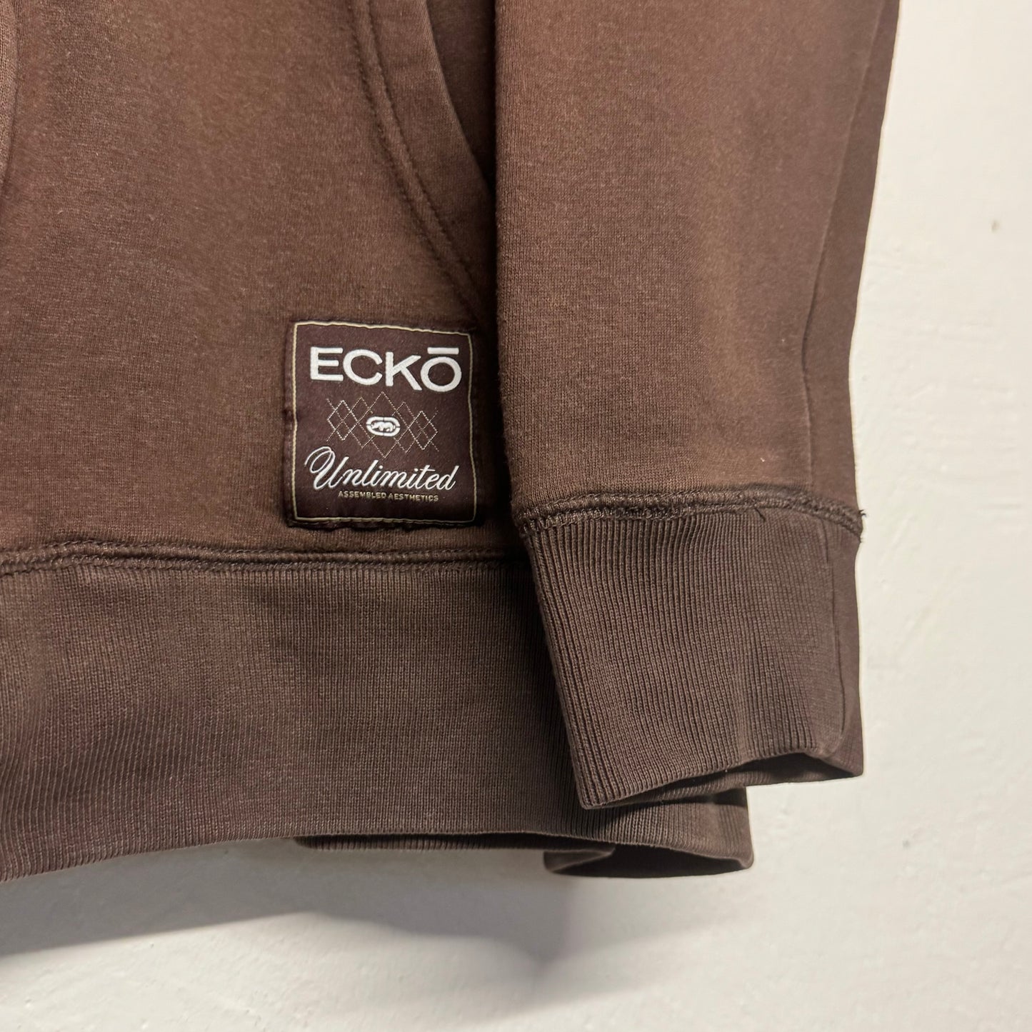 00‘s ECKŌ Unltd. Zip Hoodie Y2K Vintage *sehr selten (XL)