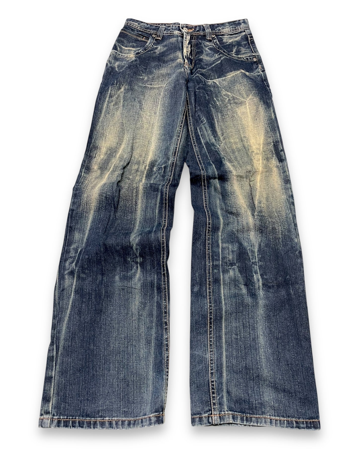 2000‘s New Sail Japanese Baggy/Straight Jeans *very rare 29x32