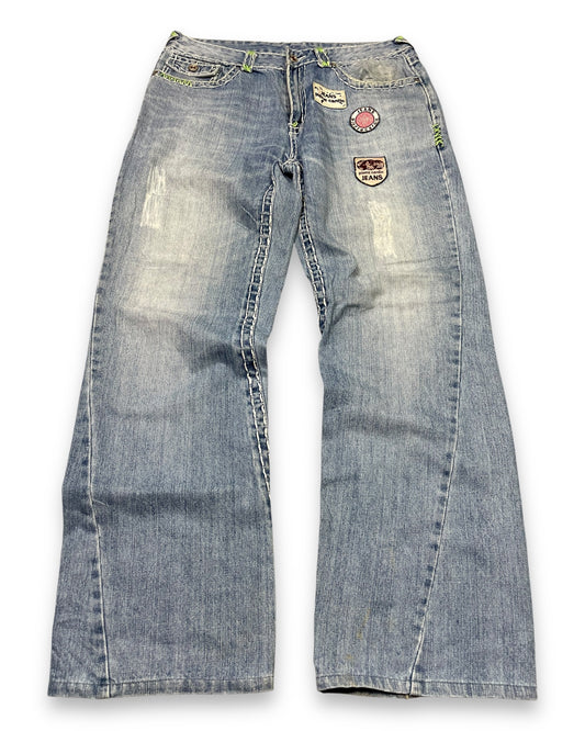 2000‘ Pierre Cardin Baggy Jeans *rare 34x32
