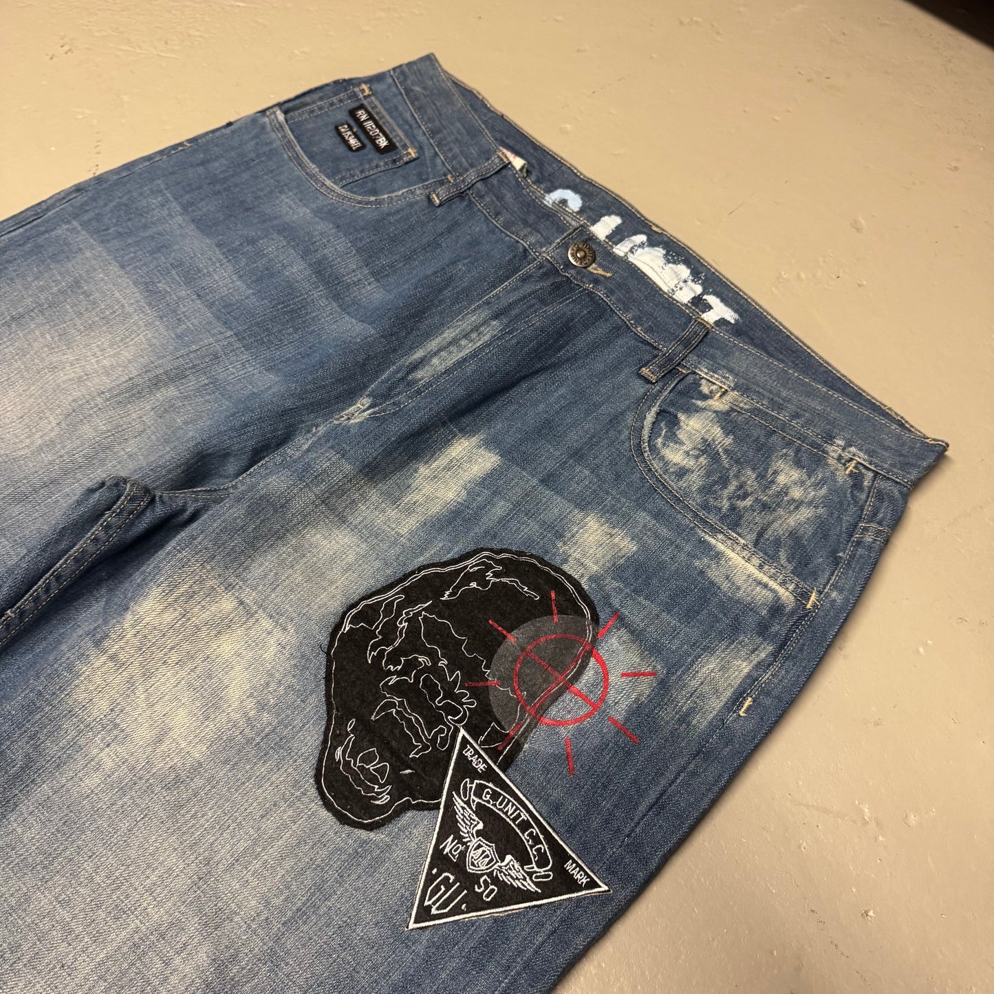 00‘s G-Unit Hip Hop Baggy Jeans Y2K/Vintage *sehr selten 40x36