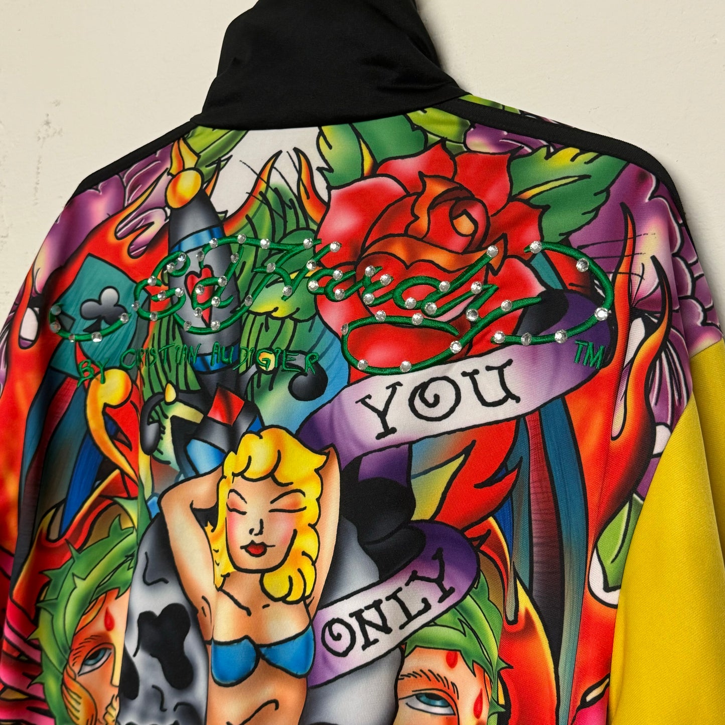 00‘s Ed Hardy Trainingsjacke *sehr selten (L)