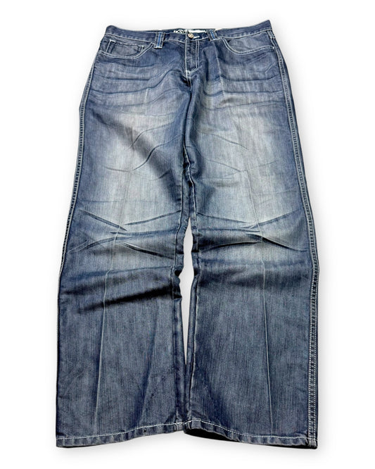 2000‘s Pelle Pelle Hip Hop Baggy Jeans *rare 36x34
