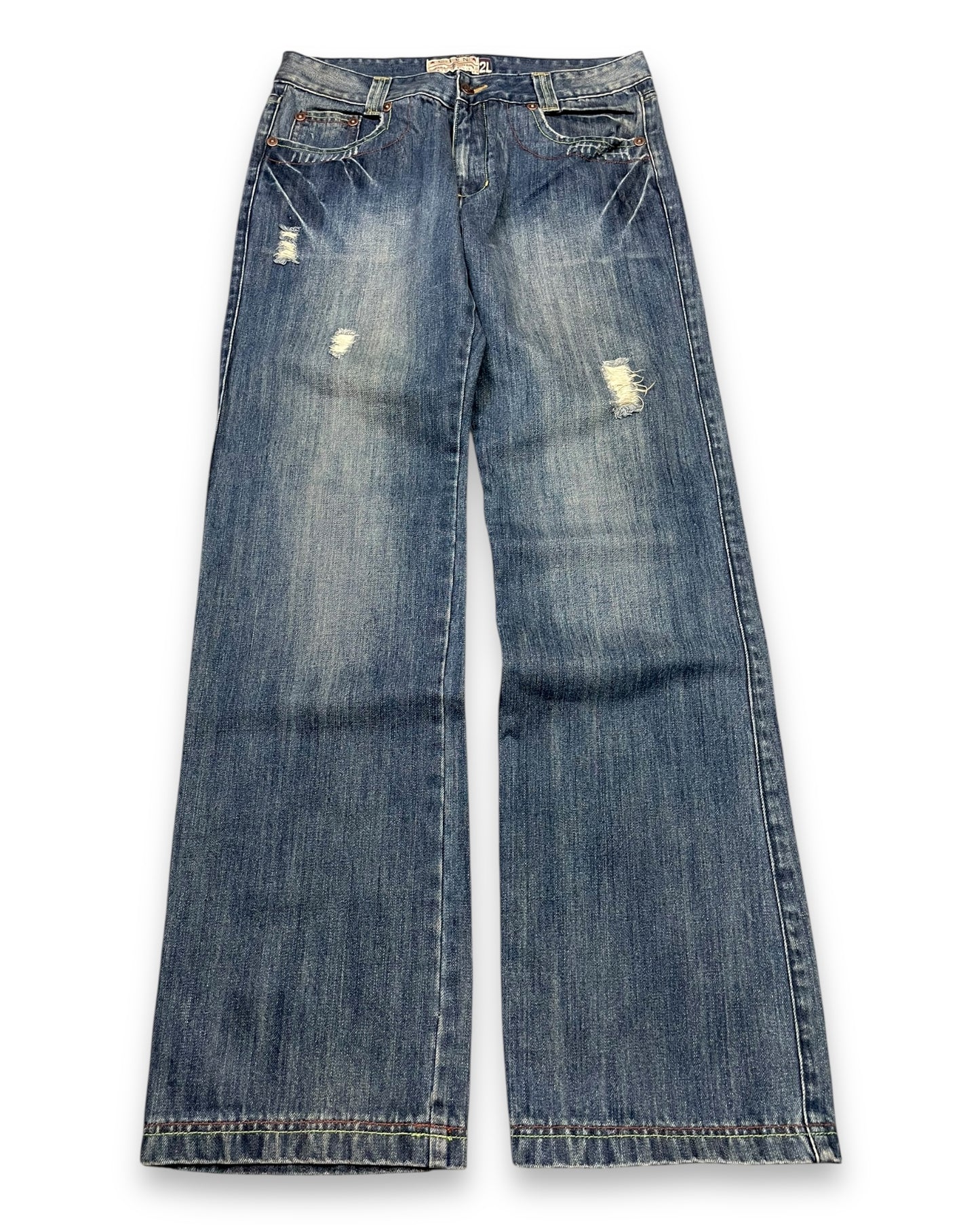 2000‘s Cien Japanese Style Baggy Jeans 32x33